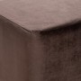 Пуф Leset Соул квадратный со съемным чехлом Mebelimpex Кофейный - 00009968 - 2