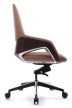 Кресло для персонала Riva Design Chair Aura-M FK005-В светло-коричневая  кожа - 2