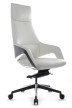 Кресло для руководителя Riva Design Chair Aura FK005-A белая кожа