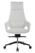Кресло для руководителя Riva Design Chair Aura FK005-A белая кожа - 1