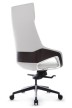 Кресло для руководителя Riva Design Chair Aura FK005-A белая кожа - 3