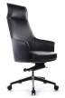 Кресло для руководителя Riva Design Chair Rosso А1918 черная кожа