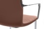 Конференц-кресло Riva Design Plaza-SF FK004-С11 светло-коричневая кожа - 4