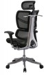 Кресло для руководителя Expert Fly черная сетка HFYM01-BK   - 3