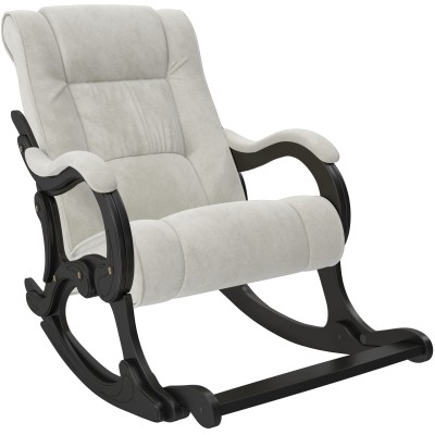 Кресло-качалка Модель 77 Mebelimpex Венге Verona Light Grey - 00002889