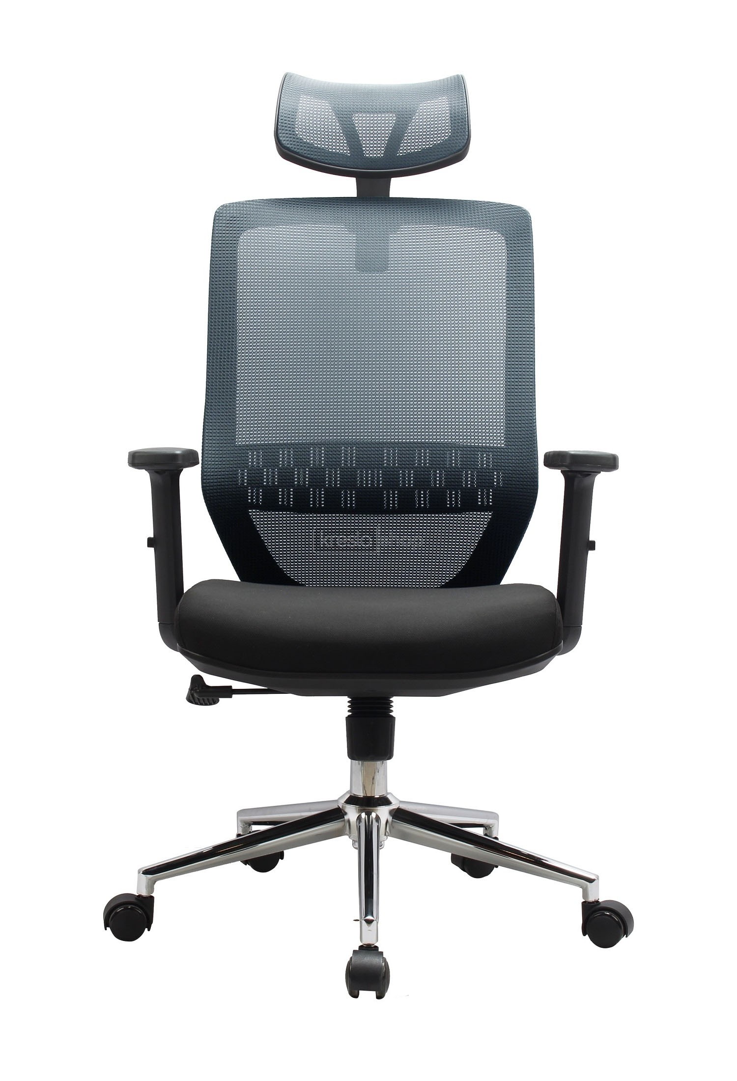 Кресло для персонала Riva Chair RCH 833 H+Серая сетка